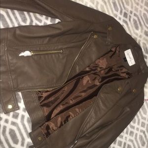 Leather jacket